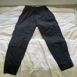 Outdoor Voices track pants black